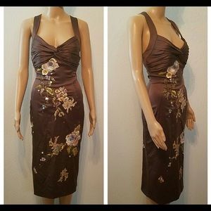 Julian Joyce Mandalay beaded dress